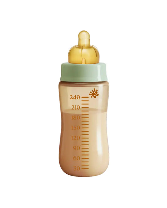 Biberon Tortue Carette - 240ml (Vert)