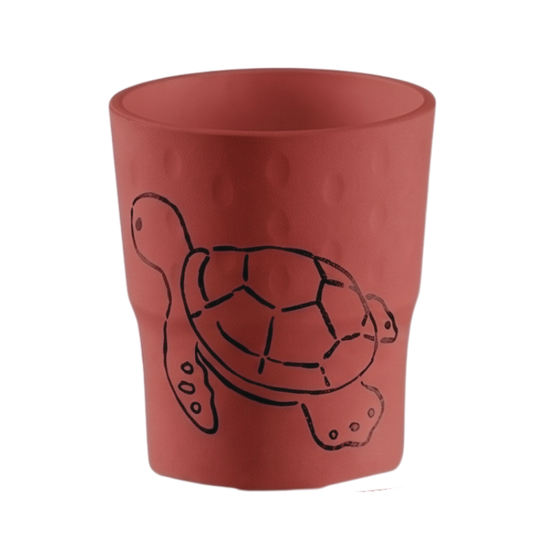 Verre Bébé Petite Tortue (Rouge)