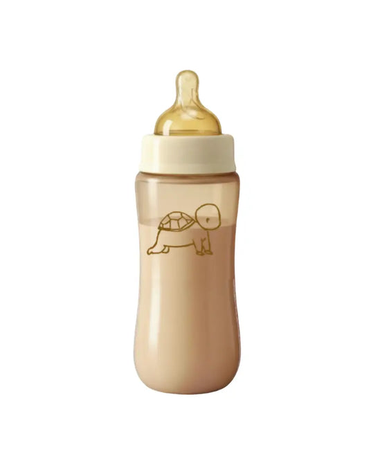 Biberon Tortue Luth - 330ml (Crème)