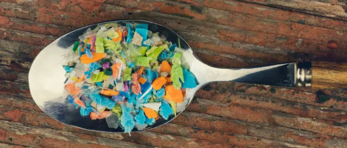 Cuillère de plastique